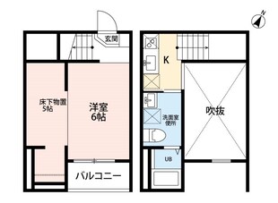 上小田井駅 徒歩10分 2階の物件間取画像